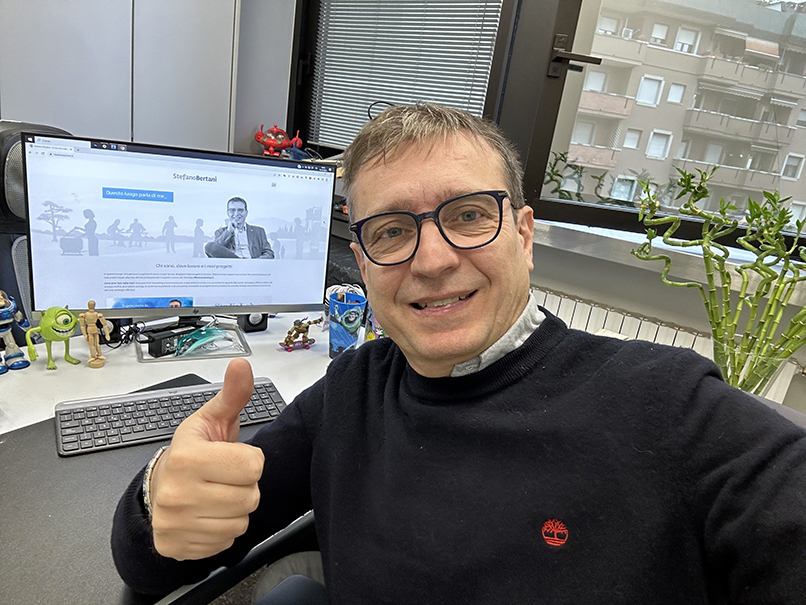 Stefano Bertani nello StudioLab